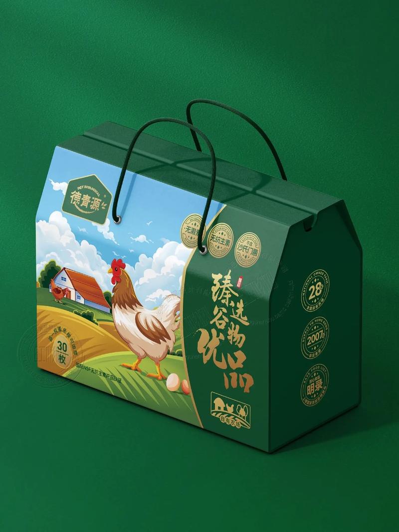 鸡蛋农产品包装设计如何快速"出圈"产品:鸡蛋服务:礼盒包装